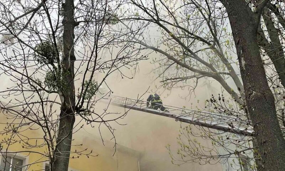 В офисном пожаре в Виннице заживо сгорела девушка