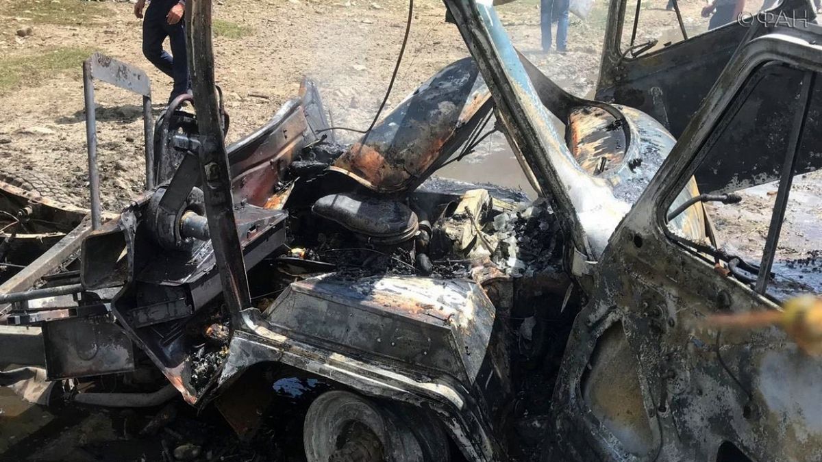 На Донбассе боевики на УАЗе подорвались на своей же мине