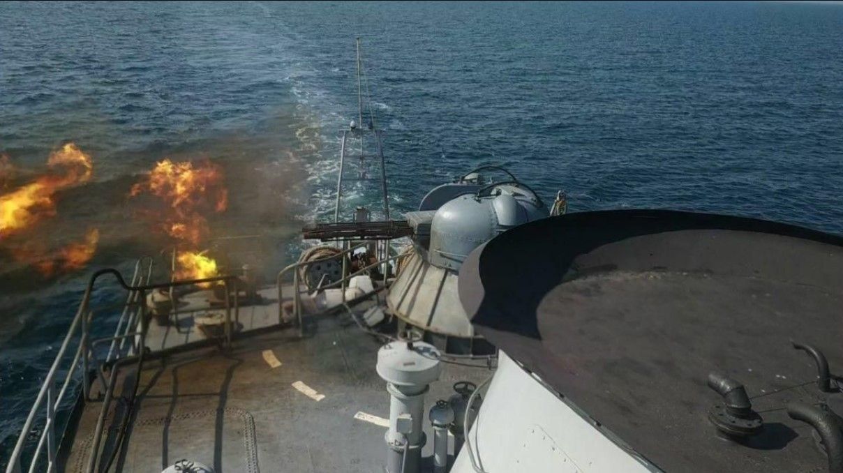 В Чёрном море морские десантники провели масштабные учения