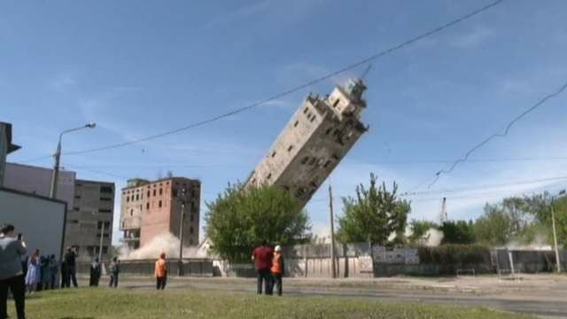 У Харкові підірвали історичний елеватор