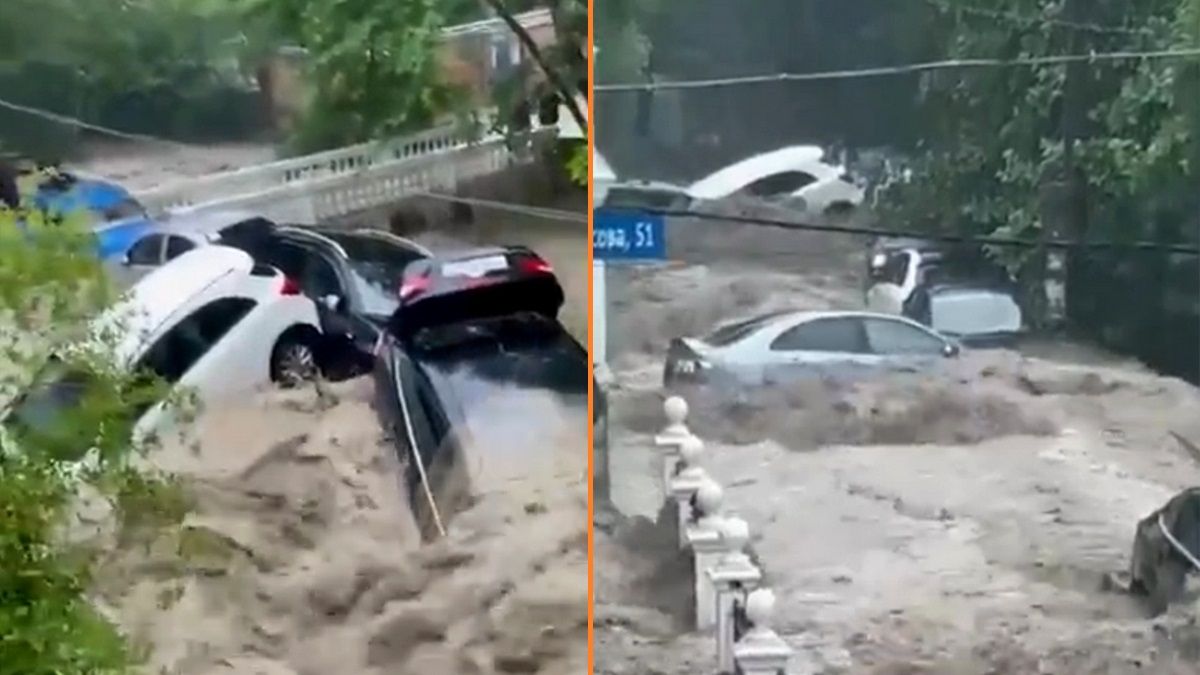 В оккупированном Крыму тонет Ялта — город закрыт на въезд. Местные жители сидят без света и воды