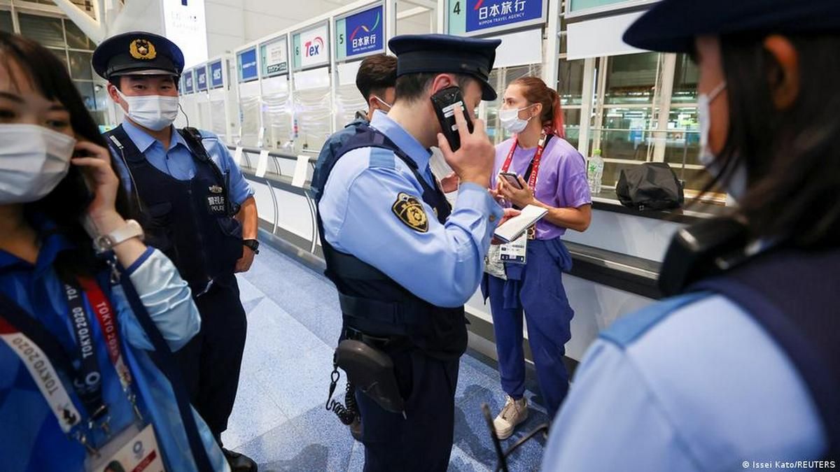 МОК і влада Японії взяли під захист білоруську спортсменку Христину Тімановську, яку тренери намагалися насильно повернути до Білорусі