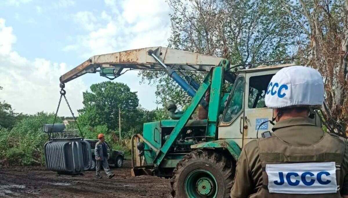 На Донбассе восстановили электроснабжение в 170 жилых домах посёлка, обесточенного оккупантами