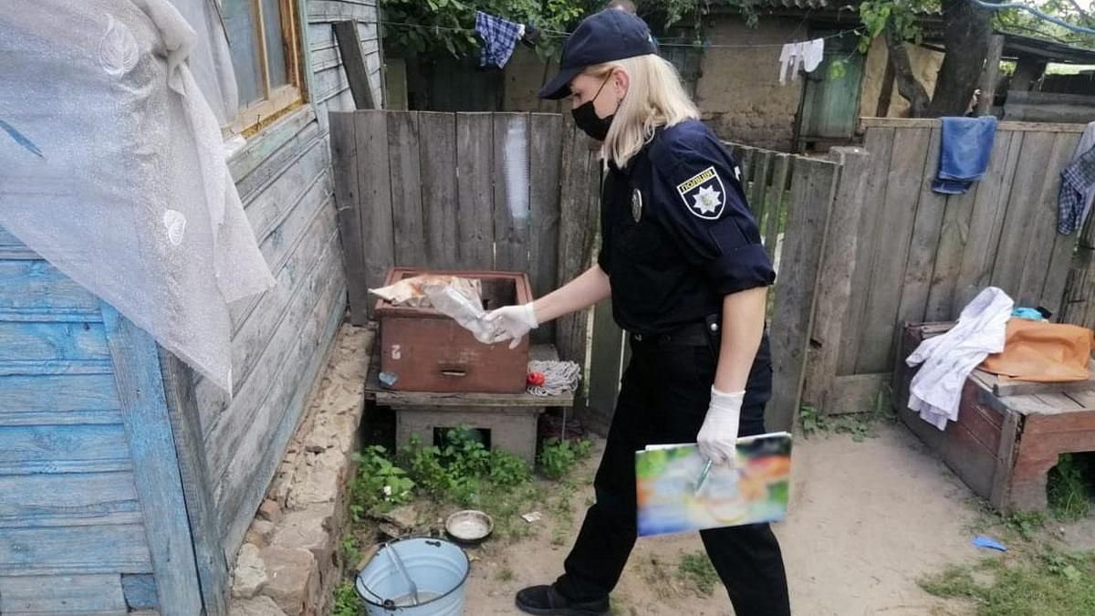 В Черниговской области мужчина облил свою жену бензином и поджёг