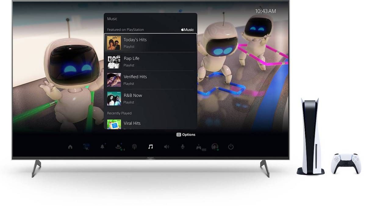 Сервіс Apple Music з'явився на PlayStation 5