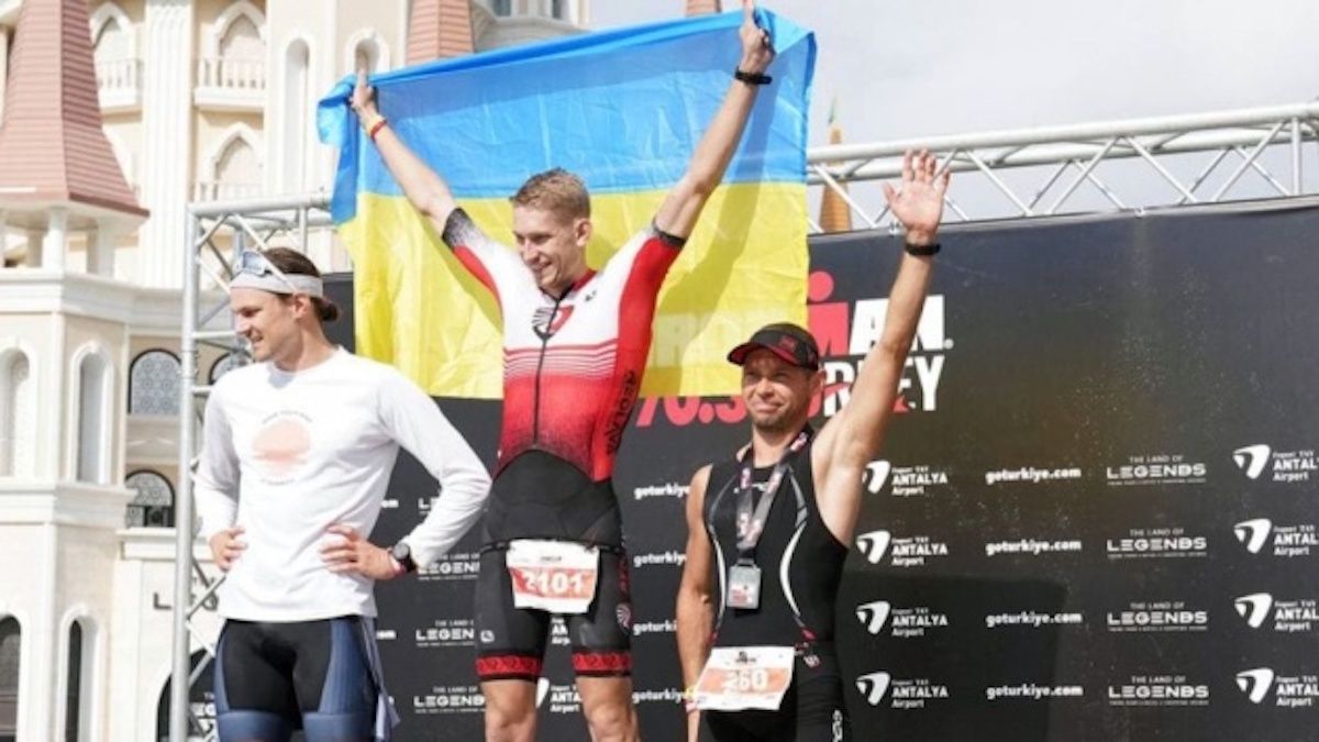Украинец Демьянов стал первым в соревнованиях Ironman в Турции