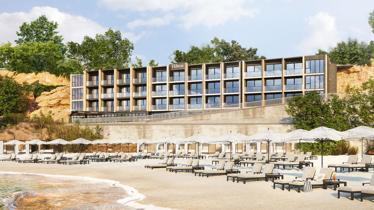 Hilton строит свой отель в Одессе: как он будет выглядеть