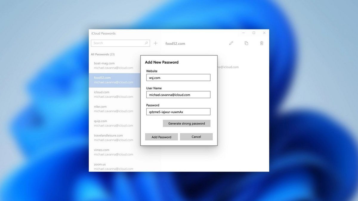 Генератор паролей и поддержка ProRAW и ProRes: Apple обновила iCloud для Windows