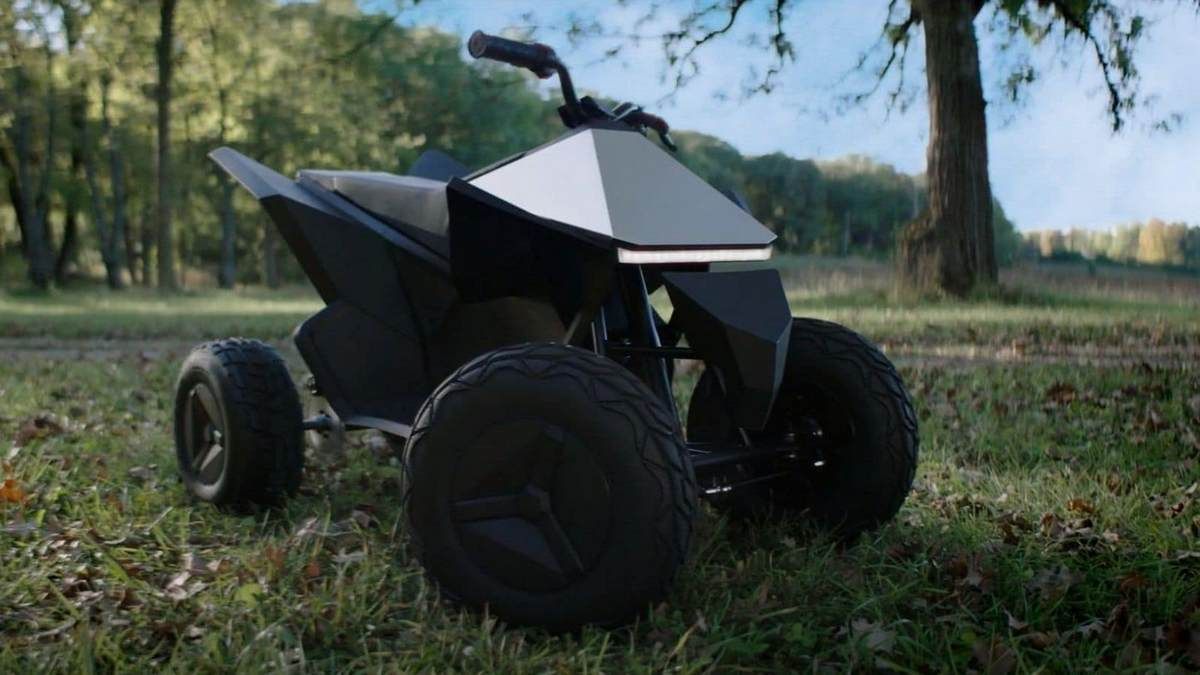 Tesla начала продавать электрический квадроцикл для детей Cyberquad