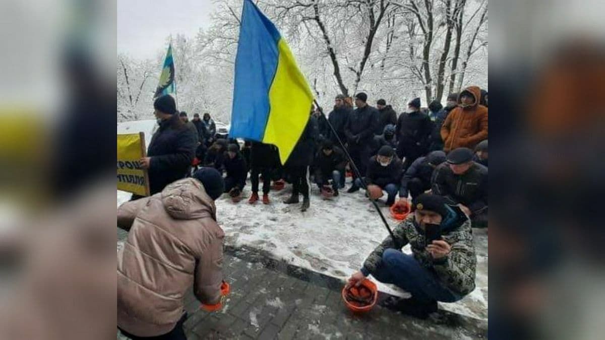 У Луганській області гірники протестують вже сьомий день через зарплату