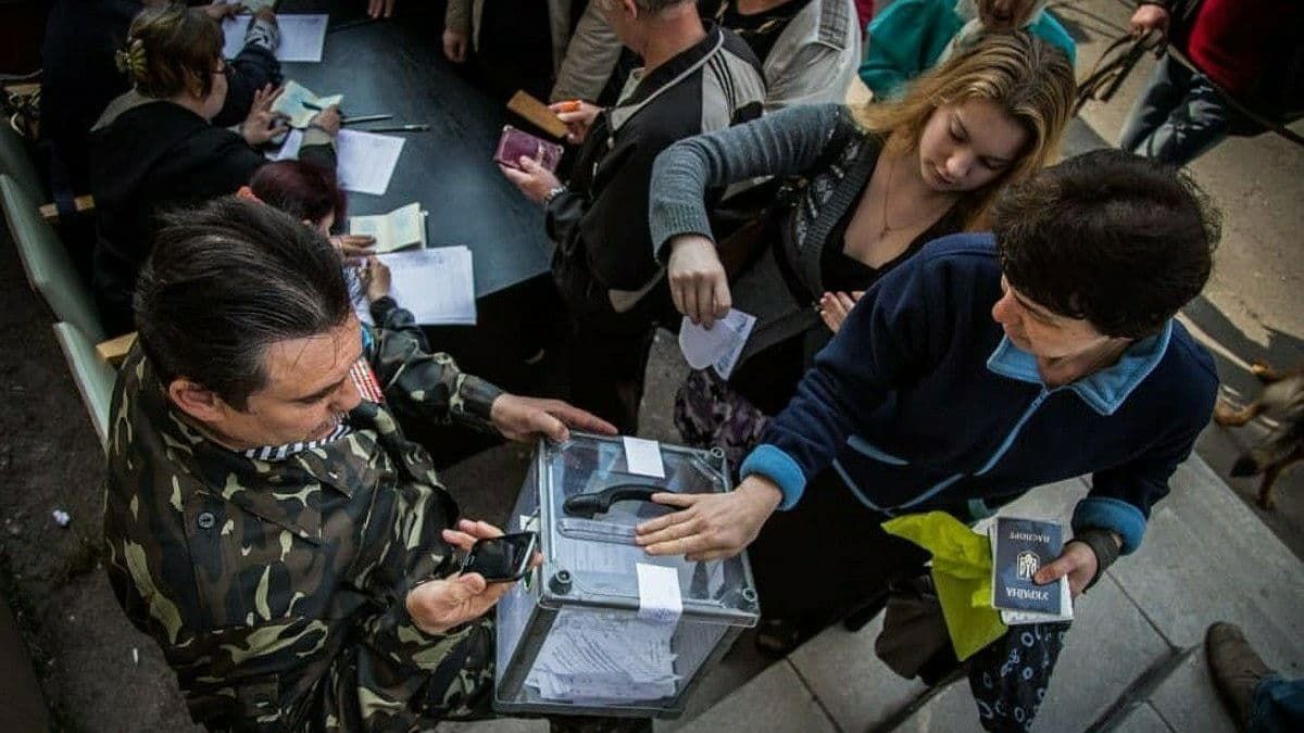 Женщину, которая организовала «референдум» в Донецкой области, посадили на 5 лет