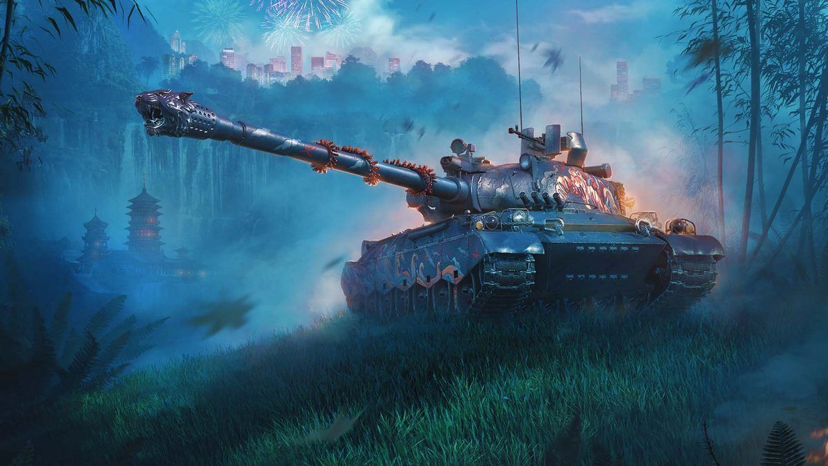 В World of Tanks по случаю лунного Нового года появился «Затаившийся тигр»