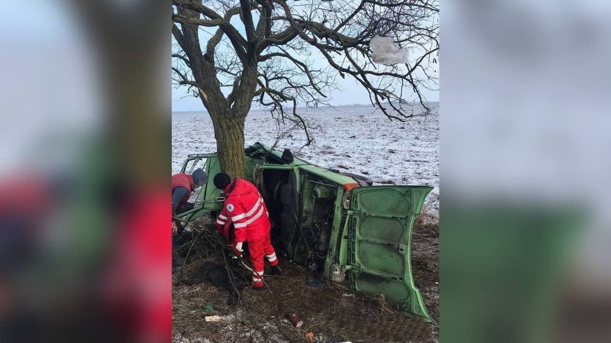 В Запорожской области авто слетело в кювет: погибли 2 человека, ещё двое в больнице