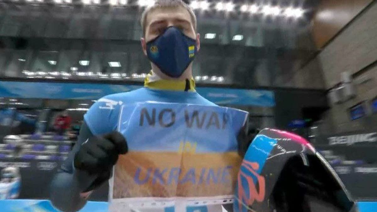 No war in Ukraine: Олімпійський комітет відреагував на протест українського спортсмена