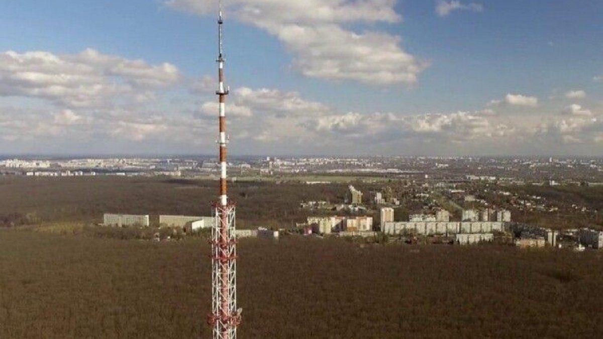 В Харькове оккупанты попали в телебашню, трансляция оборвана