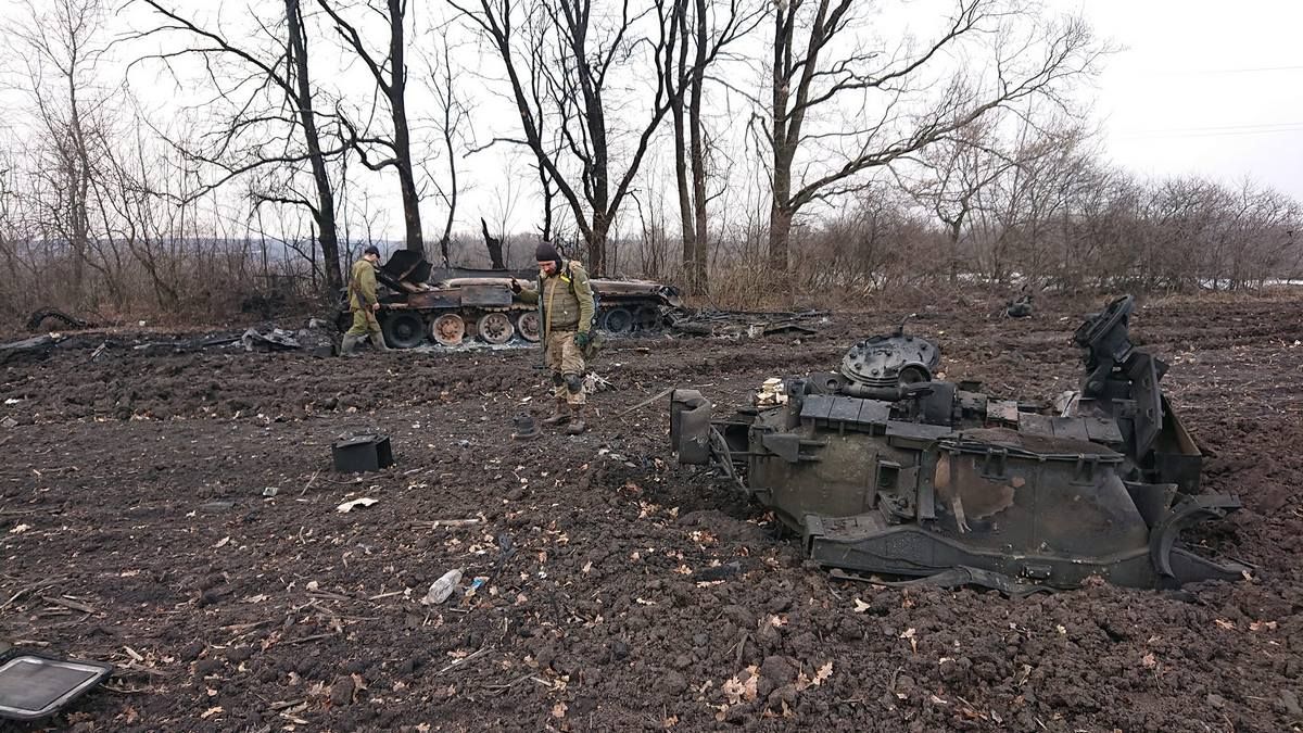 В Сумской области появилась своя «Чернобаевка»: украинские защитники в очередной раз разбили технику оккупантов