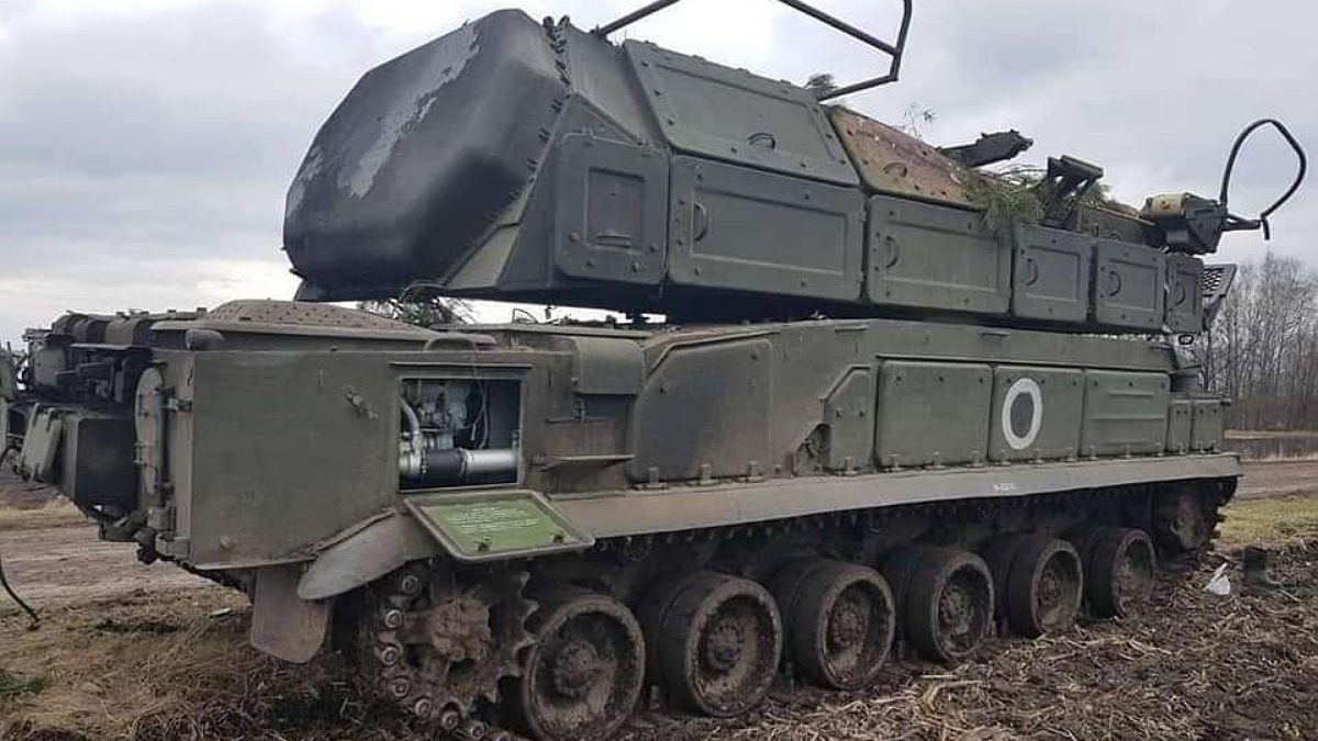 Украинские военные захватили вражеские ракетные комплексы «БУК»