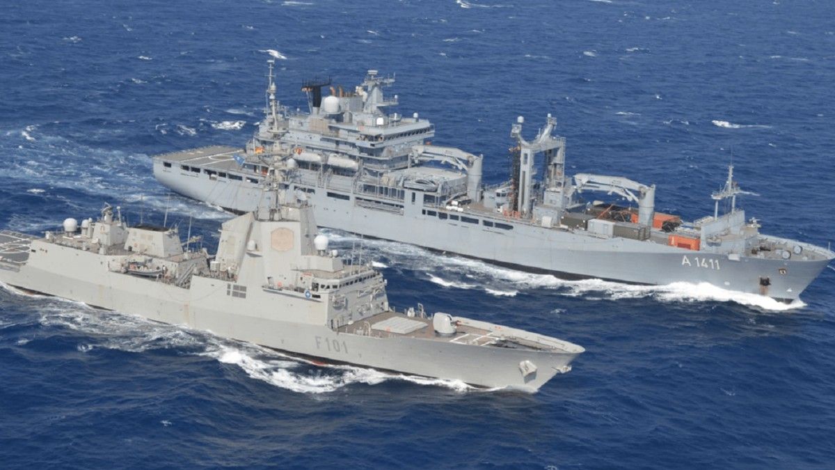 Корабли НАТО зашли в Балтийское море