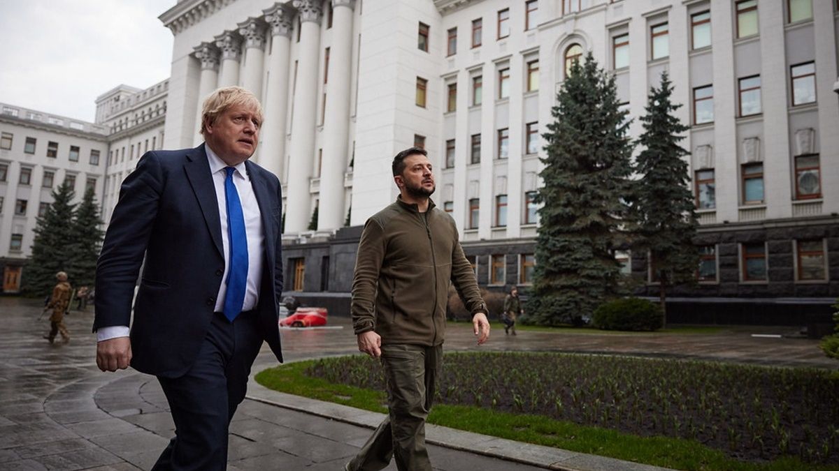 У Київській області з'явиться набережна Бориса Джонсона