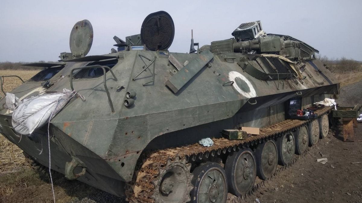 ЗСУ знищили 5 бронетранспортерів разом з окупантами