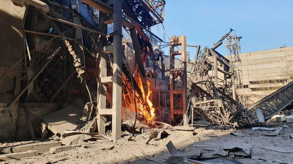 В Краматорске второй раз за 2 месяца обстреляли «Энергомашспецсталь»