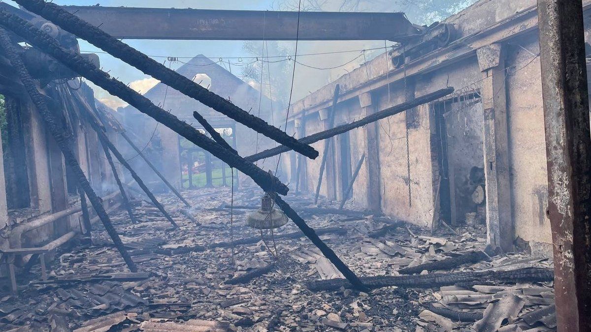 Оккупанты нанесли ракетный удар по Дергачах: один человек погиб, ещё трое ранены