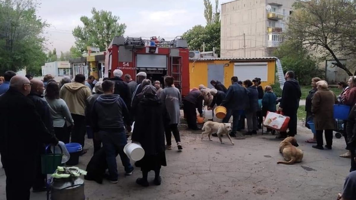Луганська область: централізованого водопостачання немає, газу вистачить на два місяці