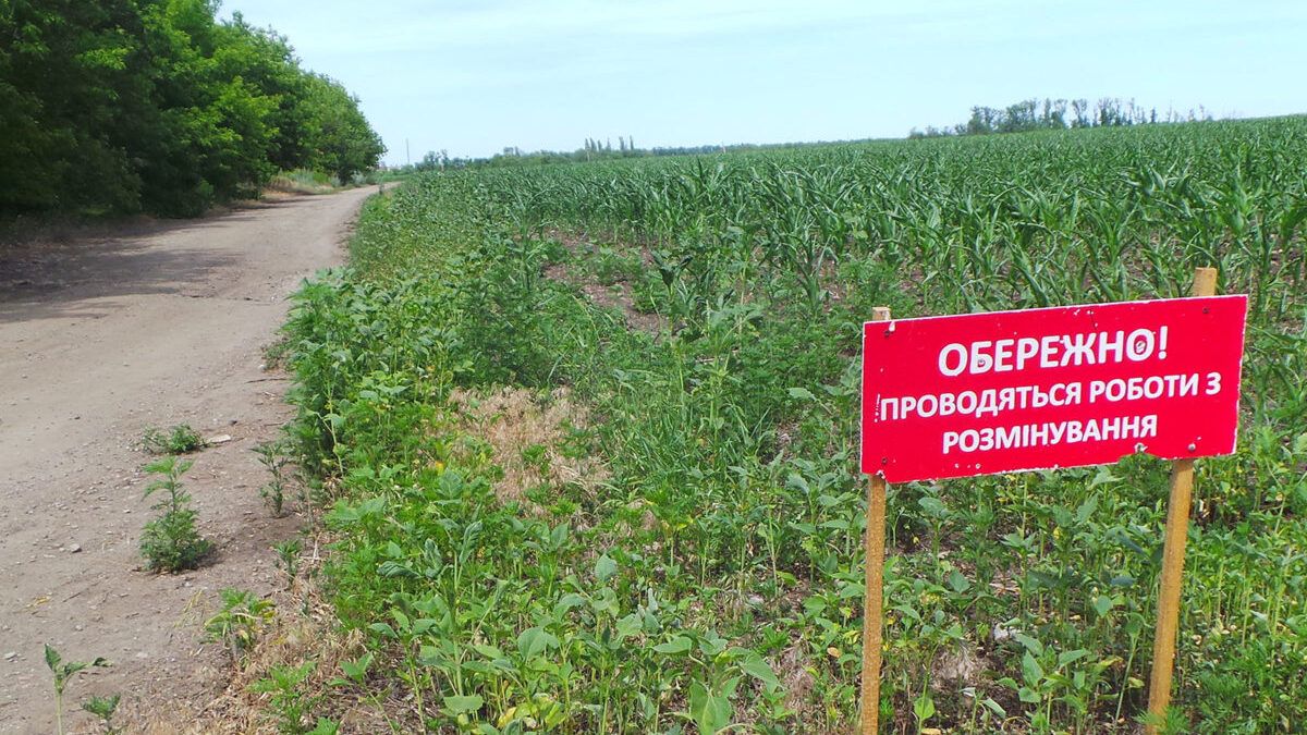 Російські окупанти мінують Херсонську область боєприпасами з 50-х років минулого століття