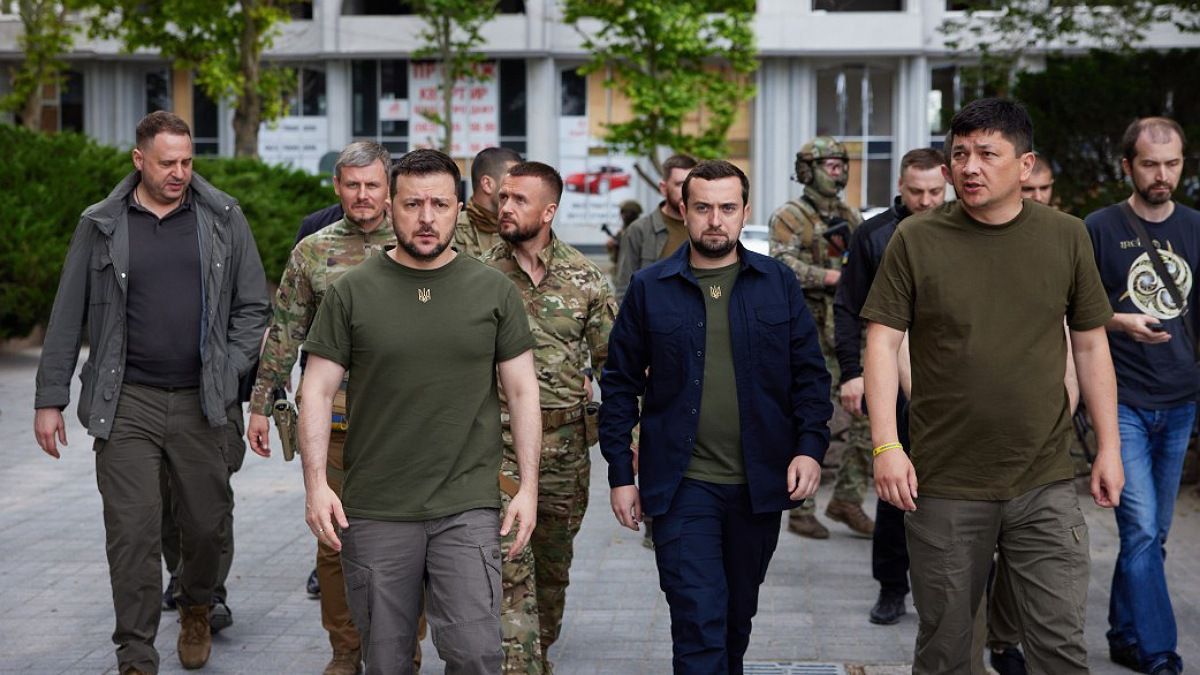 Владимир Зеленский приехал в Николаев