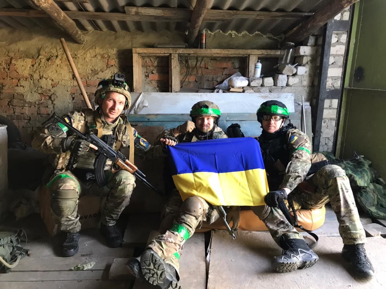 У Харківській області на передовій воює загін полку поліції особливого призначення під назвою «Смурфи»