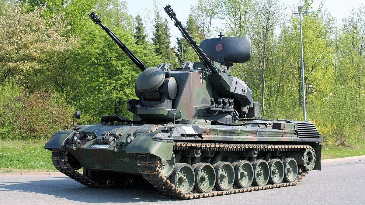 Україна отримала перші зенітні установки Gepard від Німеччини