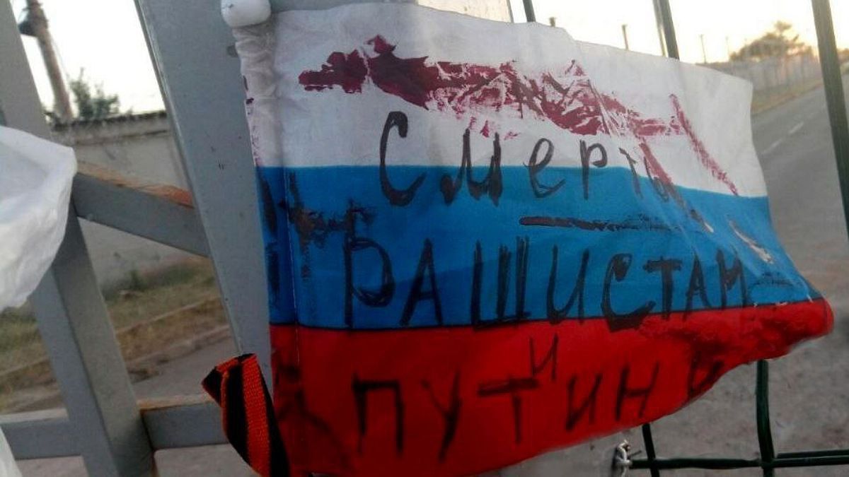 В Маріуполі почалися перші масові протести жителів