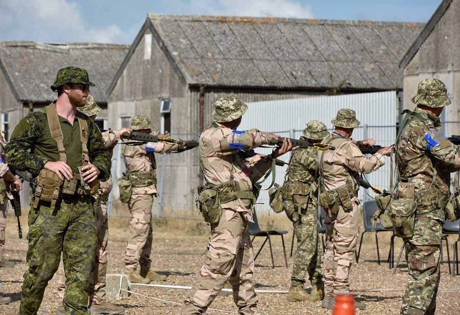 Навчання українських військових. Фото - Canadian Armed Forces