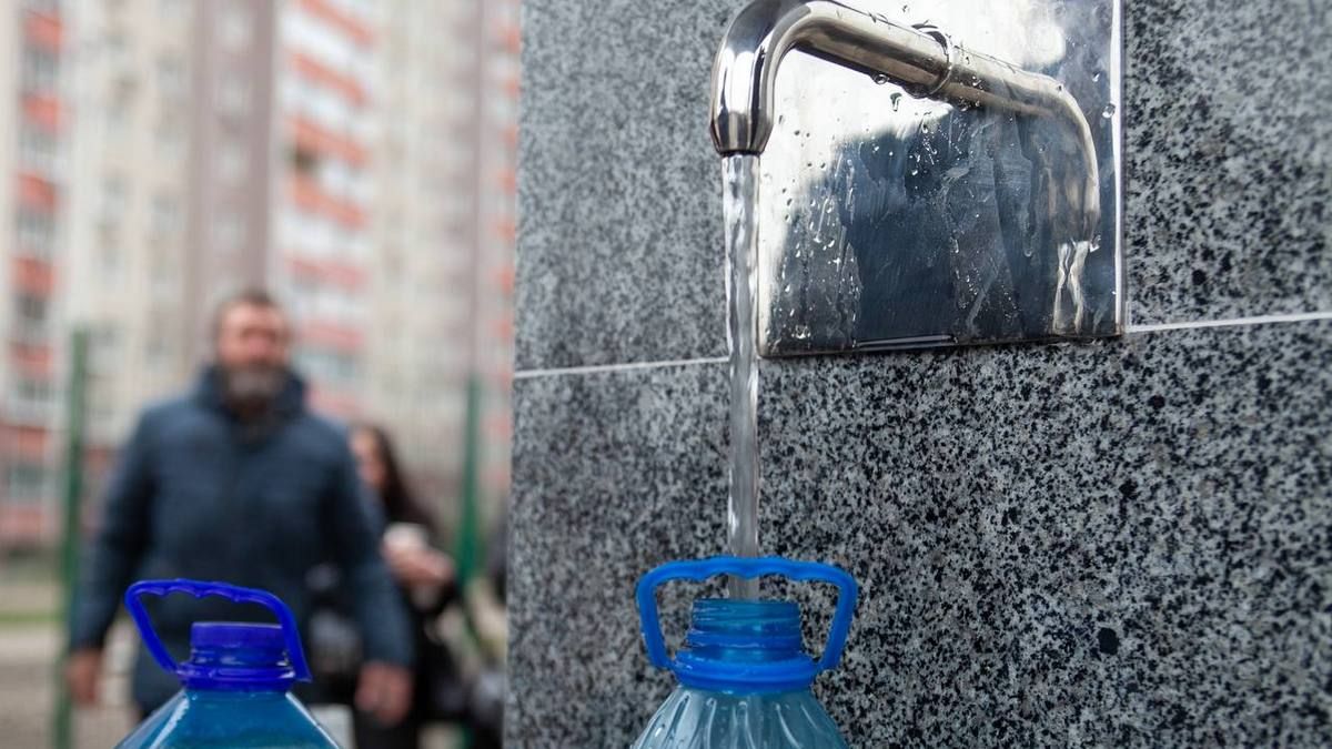 Карта бюветов Киева: где запастись водой