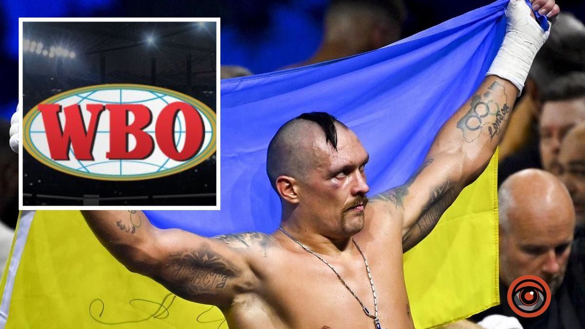 Усика визнали найкращим боксером року за версією WBO