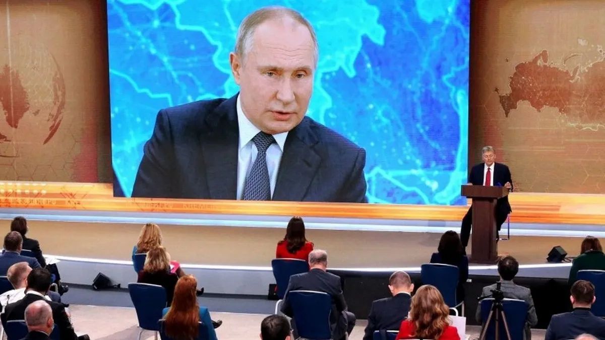 Вперше за 10 років: путін скасував свою щорічну пресконференцію