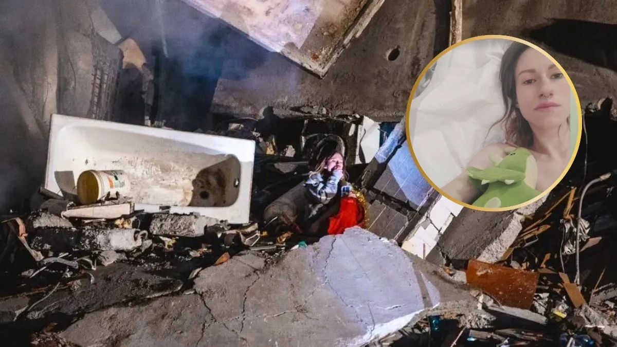Дівчина з руїн будинку в Дніпрі: шахраї намагаються заробити на горі постраждалої від ракетної атаки