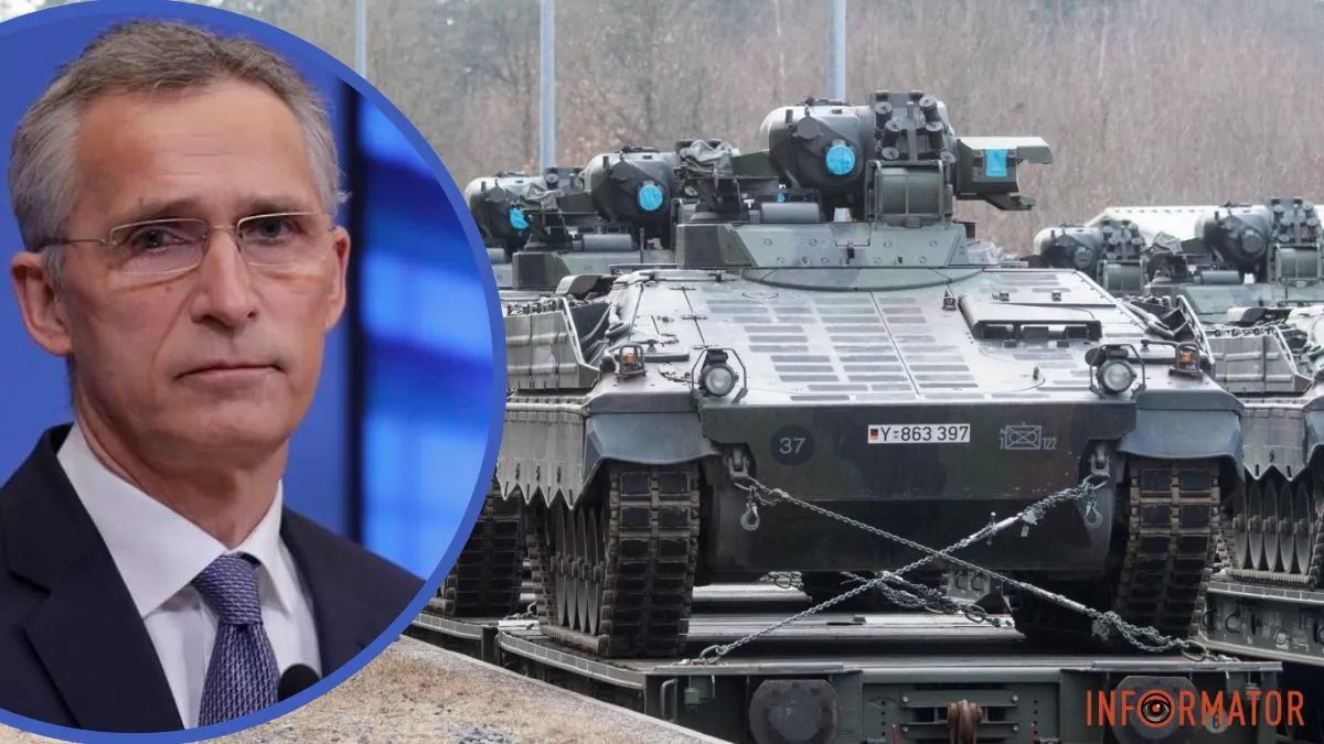 Столтенберг призвал страны НАТО предоставить Украине тяжёлое вооружение