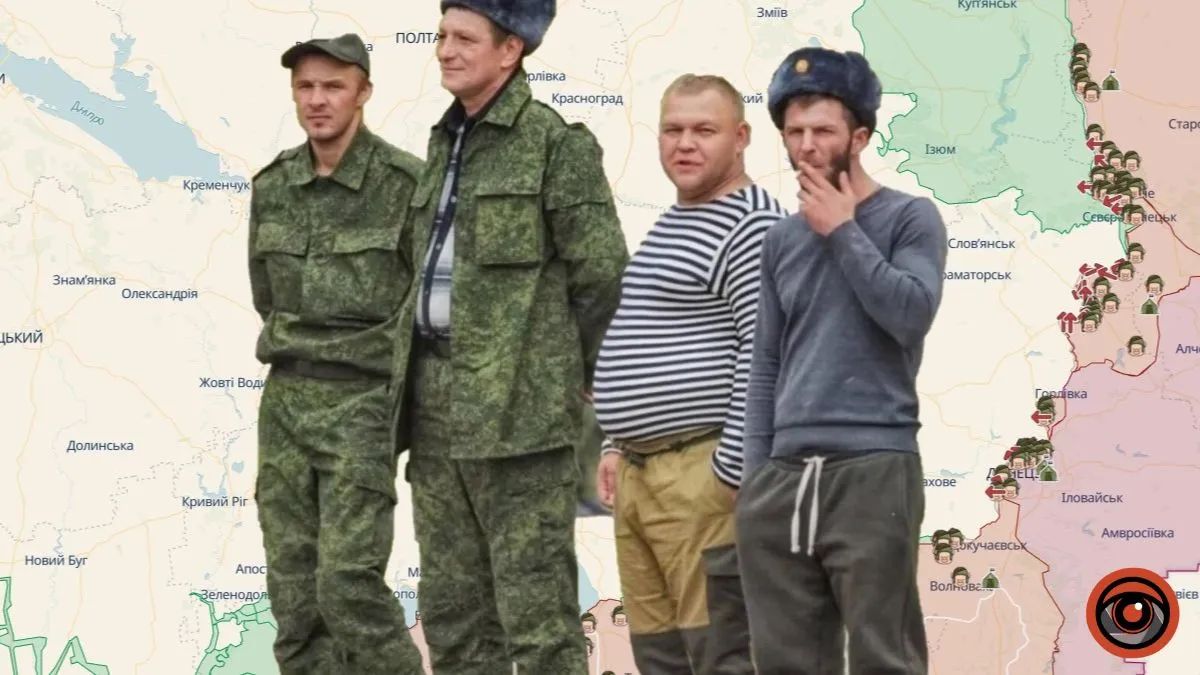 Російських "добровольців" та мобілізованих виганяють на поле бою майже біз підготовки - Генштаб