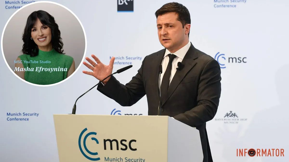 Маша Єфросініна стане головною інтерв'юеркою YouTube на Мюнхенській конференції з безпеки