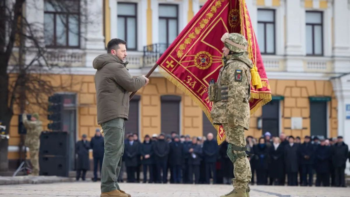 В Киеве проходит памятное мероприятие к годовщине полномасштабной войны: фото