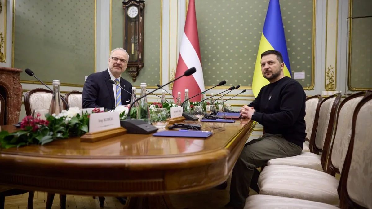 Зустріч Зеленського та Левітса у Львові: Латвія підтримала вступ України в ЄС та НАТО