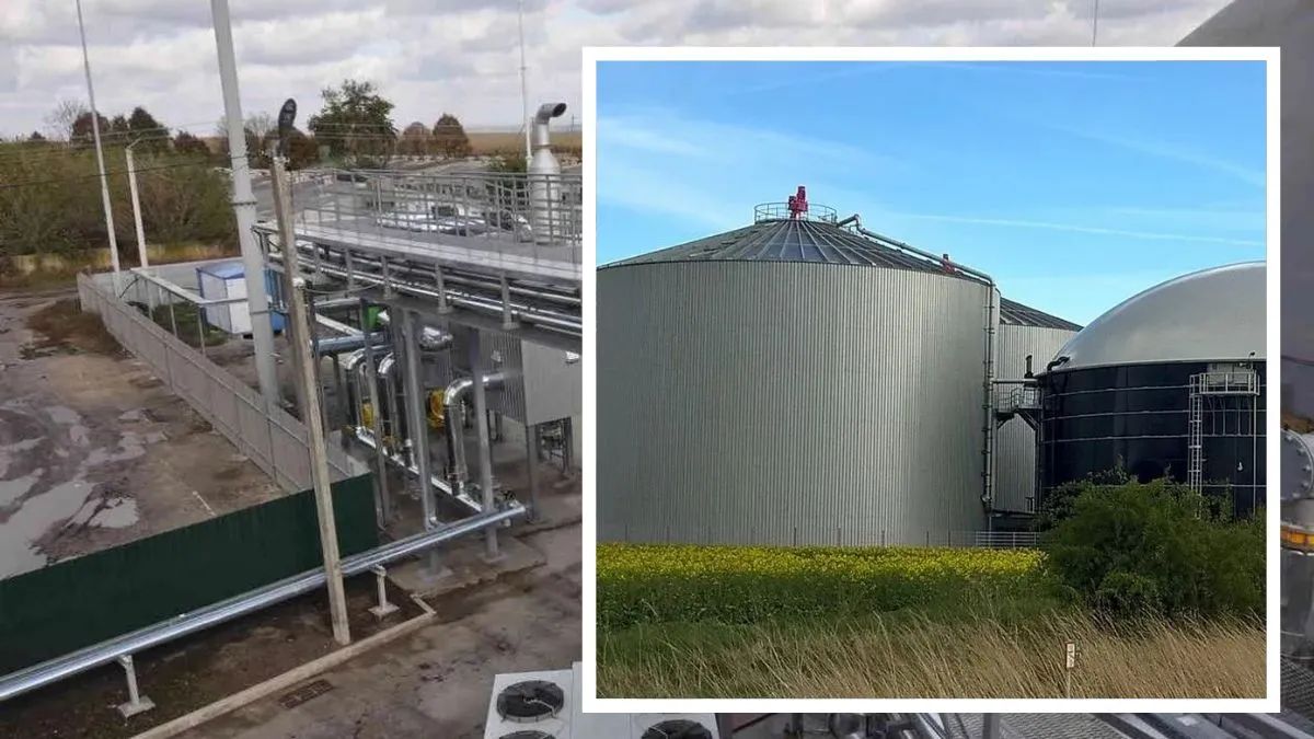 Щоб позбутися імпортного газу. В Україні збудують 10 заводів із виробництва біометану