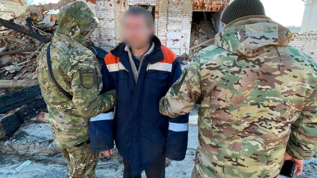 В Харківській області окупант пів року після звільнення територій ховався в покинутих будівлях