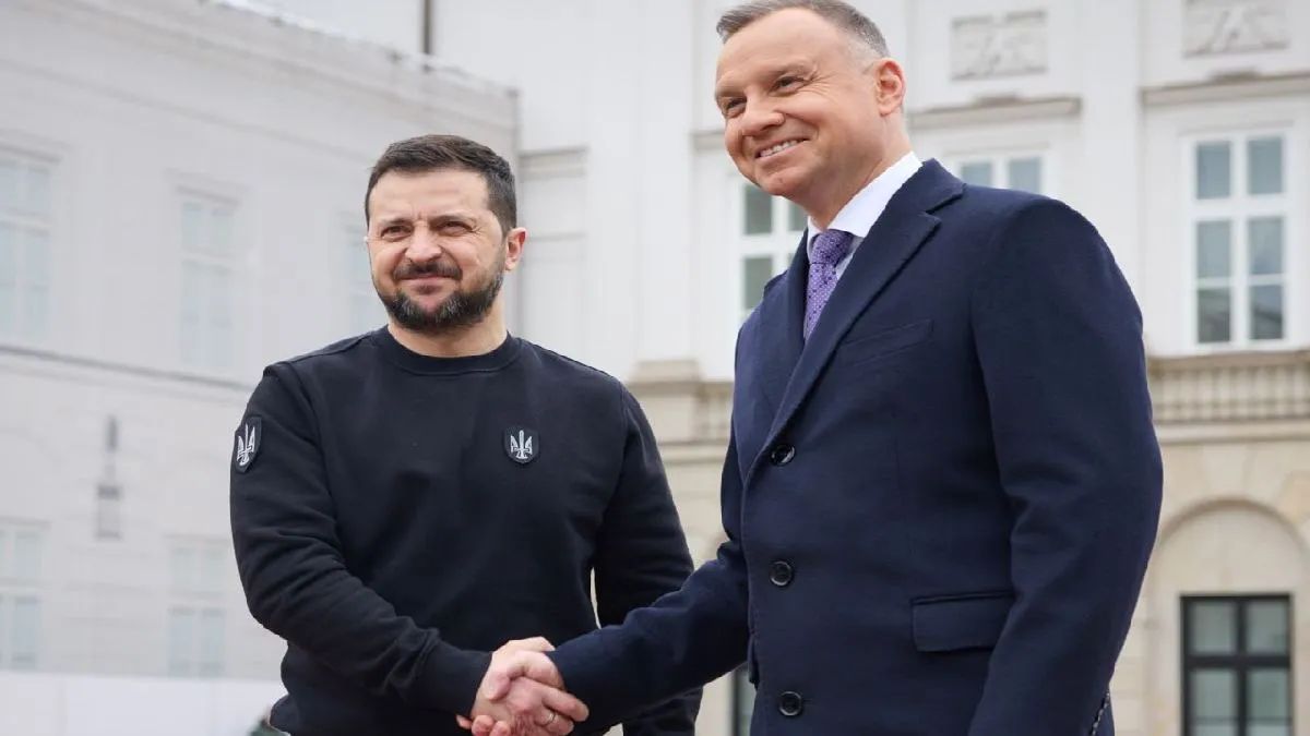 Зеленський про візит до Польщі