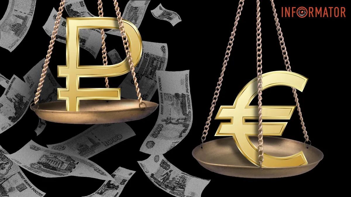 російській рубль знецінився