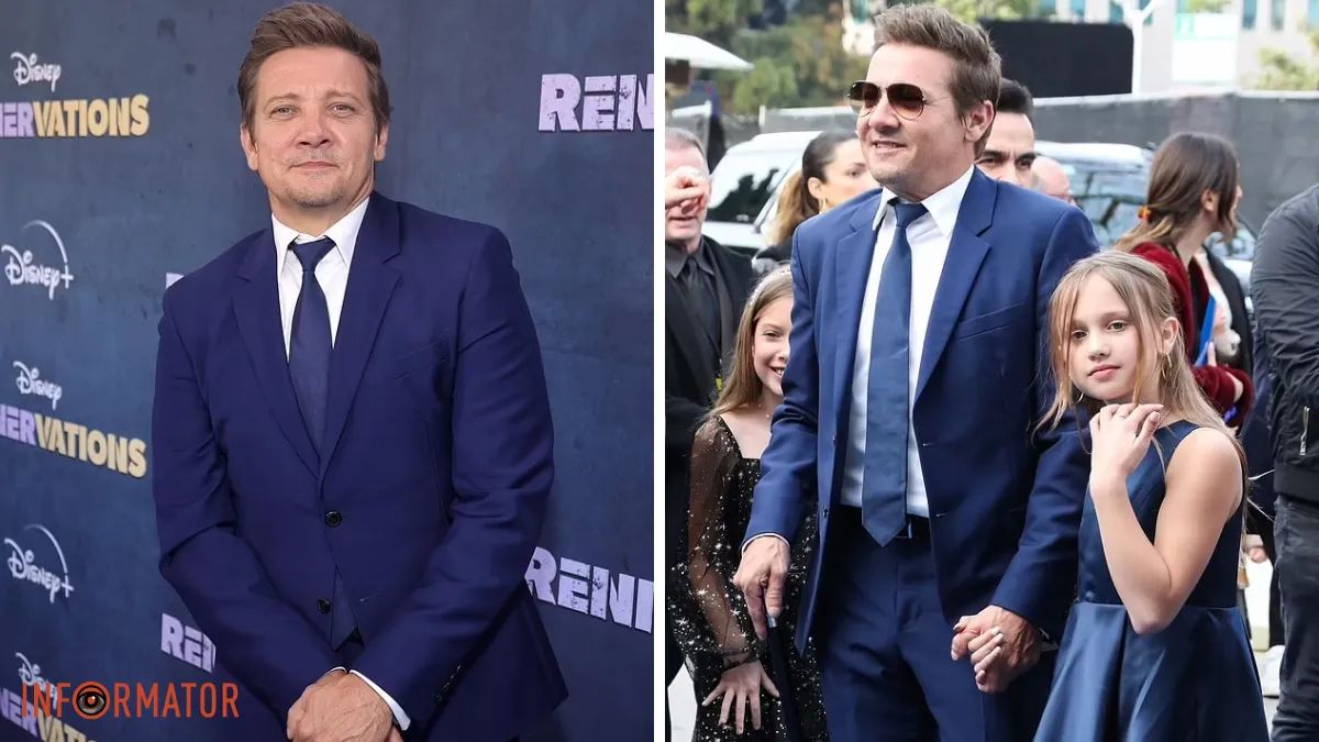 Джеремі Реннер із дочкою Авою