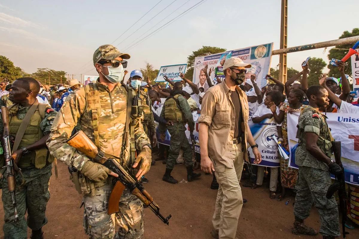 "Вагнер" в Африці "Вагнер" в Африці