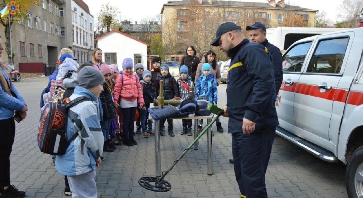 Тренінг для дітей від ДСНС