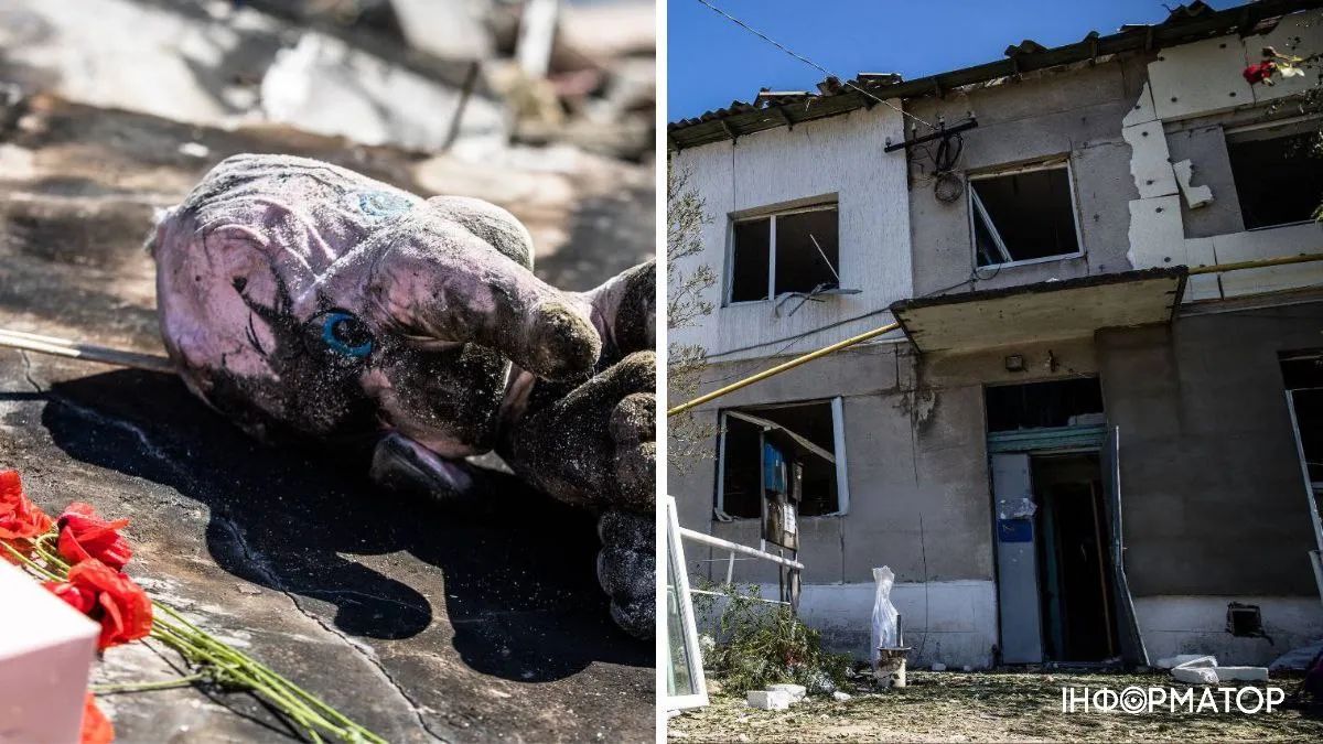 Удар по пригороду Днепра